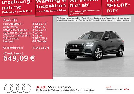 Audi Q3 TFSI Black Paket LED Plus AHK S-tronic uvm