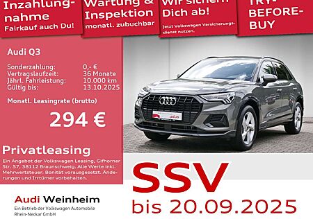 Audi Q3 TFSI Black Paket LED Plus AHK S-tronic uvm
