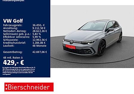 VW Golf Volkswagen 8 2.0 TDI DSG GTD Black 19 AHK MATRIX PANO