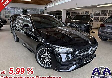 Mercedes-Benz C 180 T+AMG+19 Zoll+schwarzerHimmel+AHK+Memory+DISTRONIC