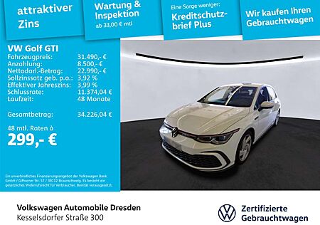 VW Golf GTI Volkswagen Golf VIII GTI 2.0 TSI DSG Kamera LED Navi DAB