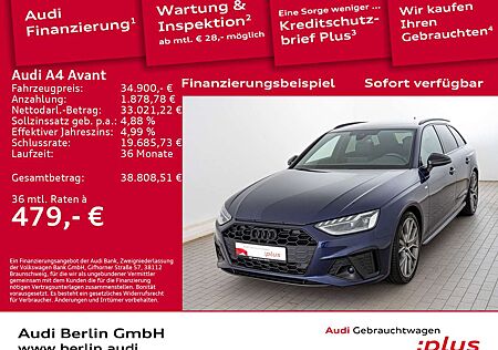 Audi A4 S line 35 TFSI S tr. STDHZG RFK NAVI