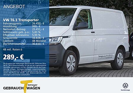 VW T6 Transporter Volkswagen T6.1 Transporter T6.1 Kasten KAMERA KLIMA AHK