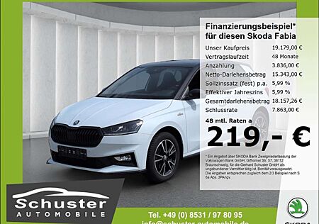 Skoda Fabia Monte Carlo 1.0TSI*LED ACC Navi R-Kam SHZ
