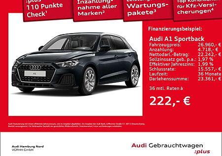 Audi A1 30 TFSI S tronic ACC Sound CarPlay