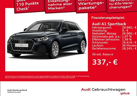 Audi A1 30 TFSI S tronic ACC Sound CarPlay