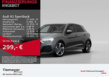 Audi A1 30 TFSI S LINE LM17 LED SPORTSITZE