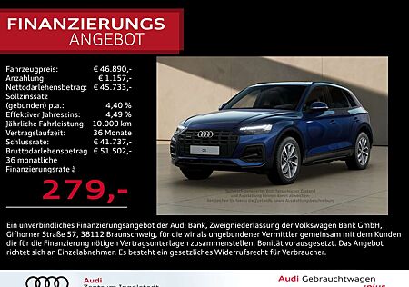 Audi Q5 45 TFSI qu MATRIX Pano AHK ACC NAVI Advanced