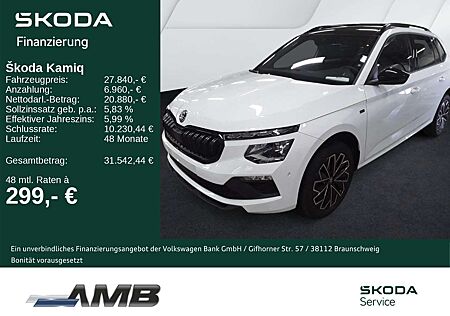 Skoda Kamiq Tour 1.5 TSI DSG/AHK/Matrix/Nav/Pano/Black