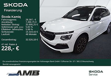 Skoda Kamiq Tour 1.5 TSI DSG/AHK/Matrix/Nav/Pano/Black