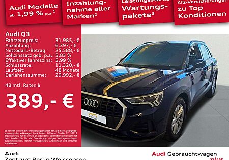 Audi Q3 35 TFSI S-TRO*RFK*LED*VC*NAVI*AAC*LEDER*SHZ**