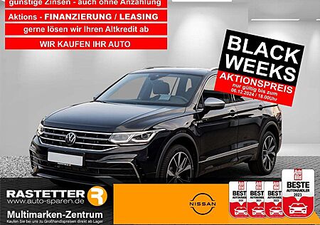 VW Tiguan Allspace Volkswagen TDI DSG 4M R-Line 7S+Leder+PanoSD+AHK+Navi+HUD+ACC