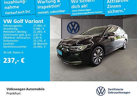VW Golf Variant Volkswagen Golf VIII Variant 2.0 TDI MOVE Navi LED DAB+ Fro