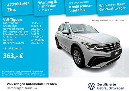 VW Tiguan Volkswagen R-Line 2.0 TDI DSG IQ.LIGHT AHK TRAVEL