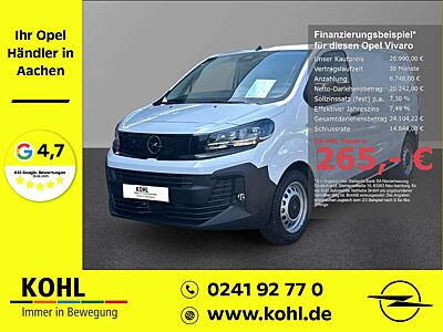 Opel Vivaro Kasten M 1.5D 120PS Start/Stop AHK PDCv+h Allwette