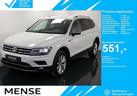 VW Tiguan Allspace Volkswagen 2.0 TDI 4M DSG Highline Navi AHK LaneAssist