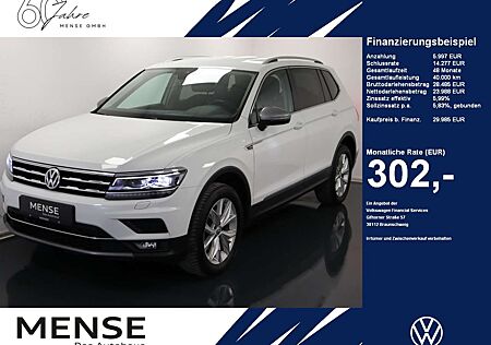 VW Tiguan Allspace Volkswagen 2.0 TDI 4M DSG Highline Navi AHK LaneAssist