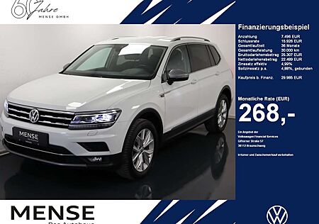 VW Tiguan Allspace Volkswagen 2.0 TDI 4M DSG Highline Navi AHK LaneAssist