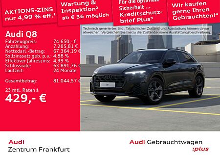 Audi Q8 55 TFSI quattro tiptronic S line Matrix-LED P