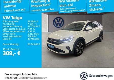 VW Taigo Volkswagen 1.0 TSI DSG Style Navi IQ.Light DAB+ Front