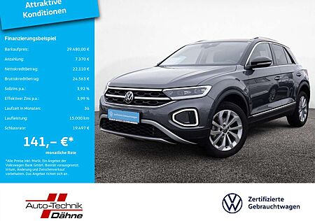 VW T-Roc Volkswagen 1.5 TSI Style PDC SHZ NAVI AHK ACC LED