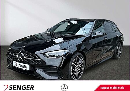 Mercedes-Benz C 220 gebraucht kaufen Mercedes-Benz C 220 T d AMG Line Night AHK Digital-Light 360°K