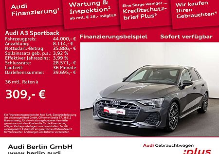 Audi A3 S line 35 TFSI S tr. AHK HUD SONOS