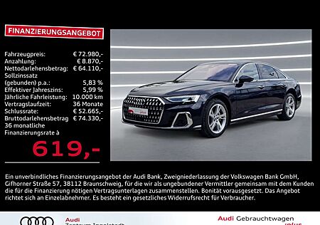 Audi A8 50 TDI qu HD-MATRIX Pano STHZG HuD B&O ACC