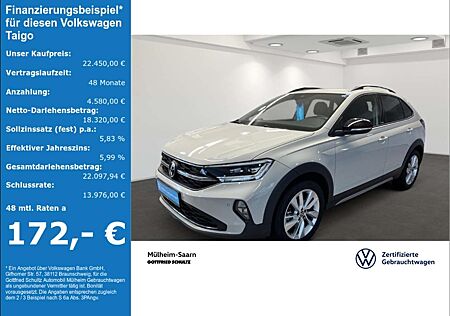 VW Taigo Volkswagen 1.0 TSI Move Anschlussgarantie Navi Sitzheizung