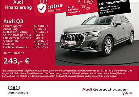 Audi Q3 35 TFSI S tr. *2x S line*LED*AHK*ACC*8-fach*