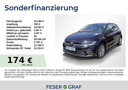 VW Polo Volkswagen Style 1.0 TSI DSG SHZ Matrix App-Con. PDC
