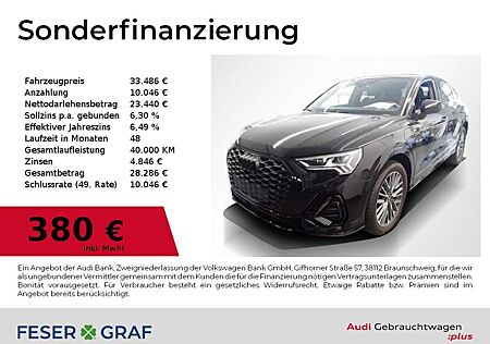 Audi Q3 Sportback 45 TFSI e S Line Int Matrix,Navi,Leder,K
