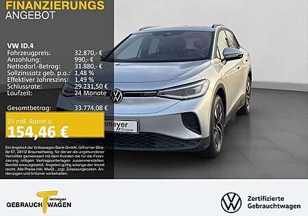 VW ID.4 Volkswagen PURE WÄRMEPUMPE LM19 NAVI SITZHZG