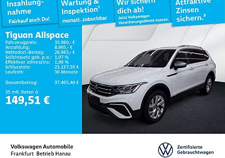 VW Tiguan Allspace Volkswagen 2.0 TDI DSG Life Navi AHK Rückfa