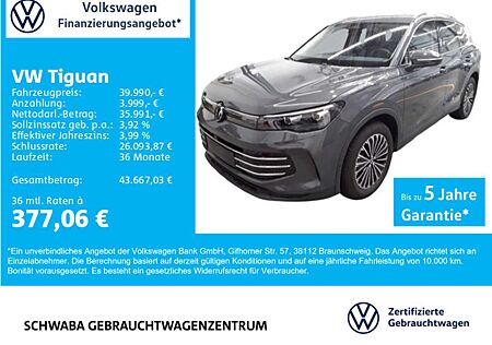 VW Tiguan Volkswagen Elegance 1.5 eTSI DSG LED*AHK*ACC*8-fach