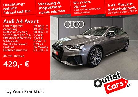 Audi A4 40 TDI quattro S tronic S line Matrix-L