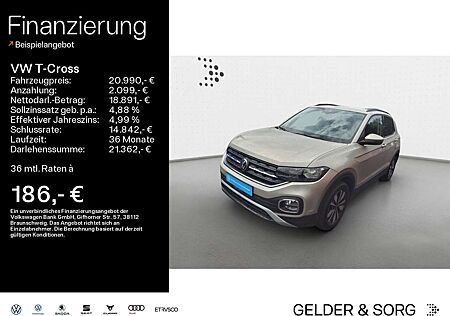 VW T-Cross Volkswagen Life 1.0 TSI RFK*Navi*ACC*DAB+*Klima