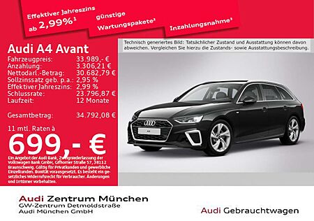 Audi A4 gebraucht kaufen Audi A4 35 TDI S tronic S line Virtual/Navi