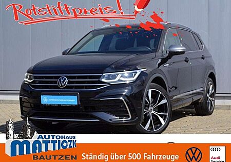 VW Tiguan Allspace Volkswagen 2.0 TDI 200 PS 4M DSG R-Line VOLL AHK/20-ZOLL+DCC
