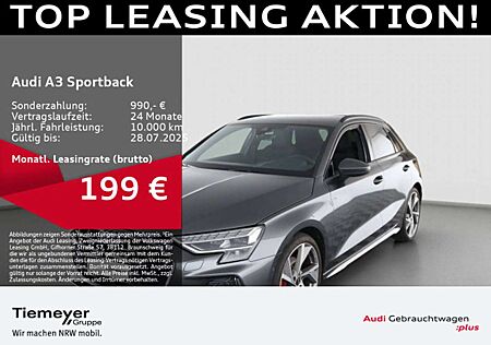 Audi A3 35 TFSI 2x S LINE LM19 HuD SONOS AH