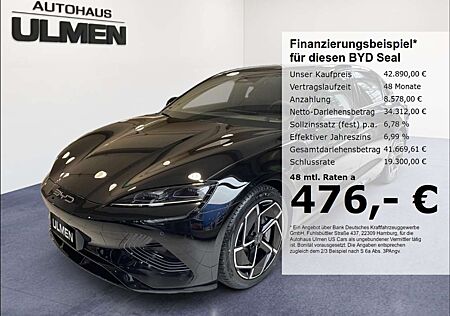 BYD SEAL Excellence 390KW AWD HUD Pano 360°Cam Soundsystem