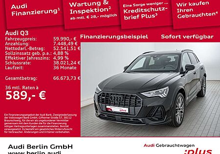 Audi Q3 S line 40 TFSI quattro S tronic