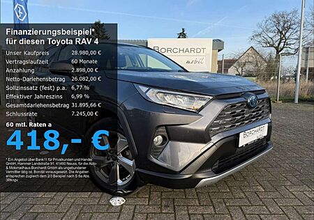 Toyota RAV 4 4x2*Club*Hybrid*2.5*LED*Kamera*SHZ*Grau*