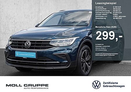 VW Tiguan Volkswagen 2.0 TDI DSG Life NAVI PANO LM ACC FLA