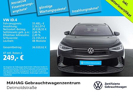 VW ID.4 Volkswagen Pro Performance AHK Navi LED Kamera 1-Gang-