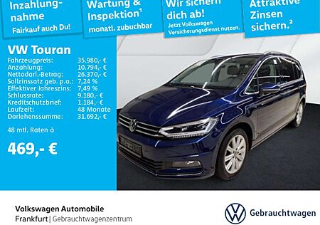 VW Touran Volkswagen 2.0 TDI DSG Highline Navi LED DAB+ FrontA