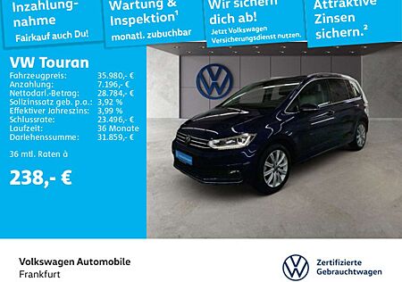 VW Touran Volkswagen 2.0 TDI DSG Highline Navi LED DAB+ FrontA