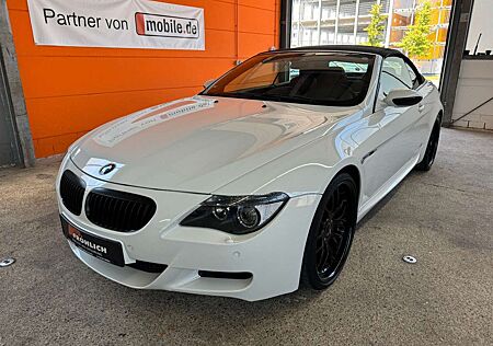 BMW M6 Cabrio V10 Leder Merino Deutsch Unfallfrei