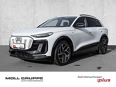 Audi Q6 e-tron e-tron S line  exterieur schwarz Pano