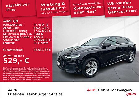 Audi Q8 45 TDI quattro LED Navi Leder Standhz. B&O